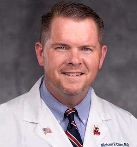 MICHAEL P. CLARE, MD